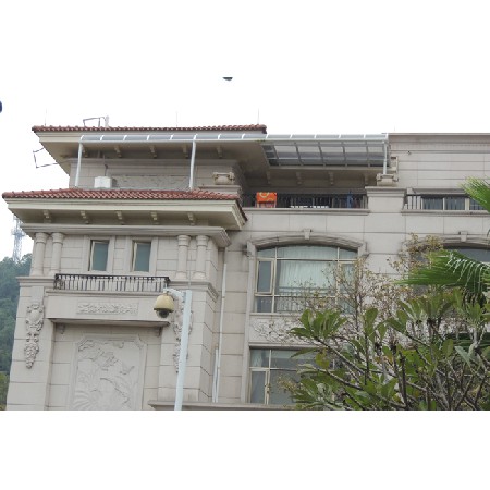 廣東江門高端別墅露臺(tái)棚